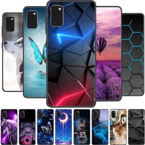 For Samsung Galaxy A41 Case Soft Silicone Back Cover Phone Case on For Samsung A41 GalaxyA41 A 41 A415 SM-A415 TPU Bumper Case