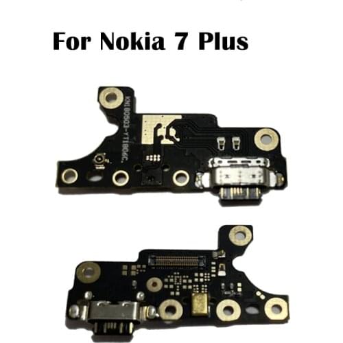 For Nokia 7 plus 7+ TA-1049 1055 1062 Charger Charging Port Dock Connector Micro USB Port Flex Cable Board Repair Parts