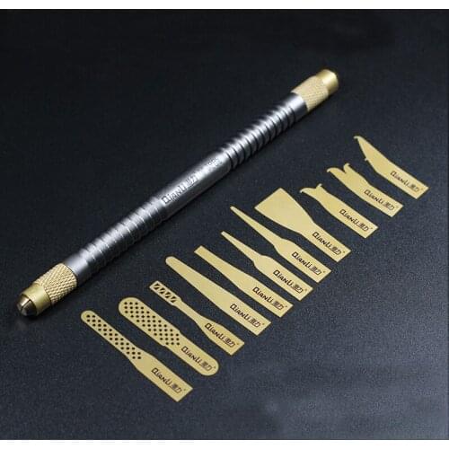 Remove the mainboard IC chip tool burin delete A8 A9 A10 CPUNAND Flash for iPhone repair BGA special-shaped knife