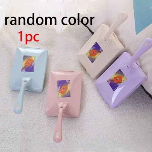 Table Surface Tools Roller Crumb Clean Dirt Collect Double Head Household Handheld Sweeper Expandable Carpet Brush Random Color