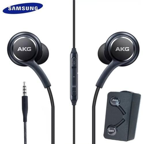 Samsung AKG Earphones EO IG955 3.5mm In-ear Wired Mic Volume Control Headset for Galaxy S10 S9 S8 S7 S6 huawei xiaomi Smartphone