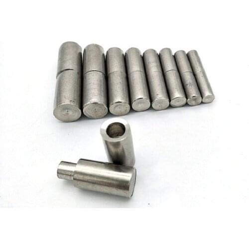 Stainless Steel Round joint Welding hinge Large industrial Heavy duty iron door rotating pivot hinge