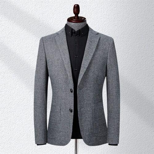 2020 Spring New Products High Quality Mens Business Casual Single Button Pocket Mesh Mens Fashion Gentleman Wedding Dress