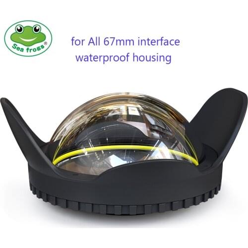 Optical Fisheye Lens Shade Antireflective Filter for All DSLR ILDC Camera Microspur 67mm Interface 0.7 Amplification Coefficient