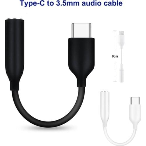 Type C to 3 5 Jack Adapter For Samsung S20 FE Note 20 Ultra Note 10 Plus DAC USBC to Headphone Audio Converter Connector Cable