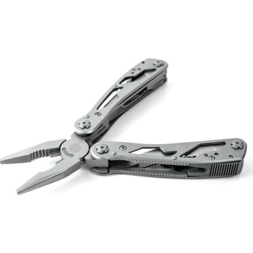 Portable multi-function folding pliers pocket pliers screwdriver Stainless steel folding knife keychain Outdoor mini Ganzo Multi