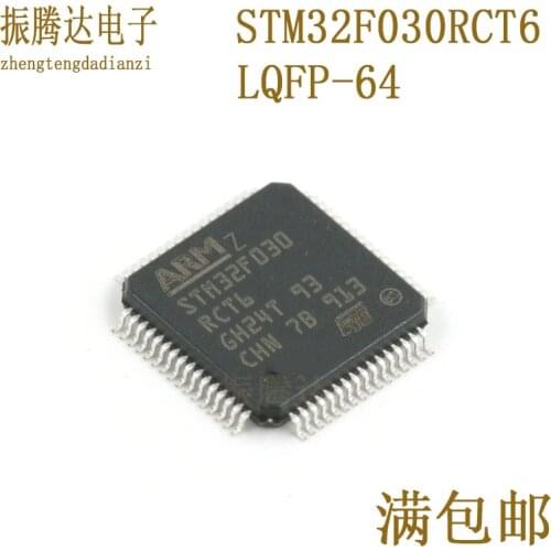 STM32F030RCT6 STM STM32 STM32F STM32F030 STM32F030RC LQFP-64 IC MCU