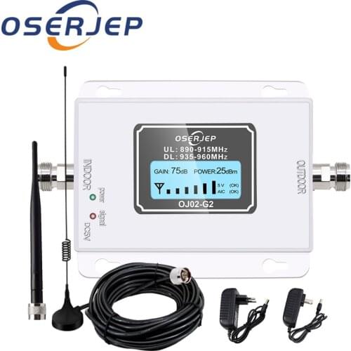CDAM 900MHz signal receiving amplifier+5dBi suction cup antenna with 10M cable/omnidirectional rubber antenna