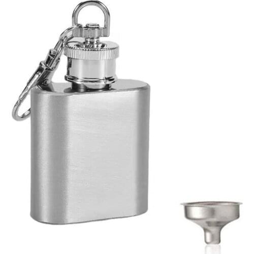 WIXIR Stainless Steel Flat Flasks