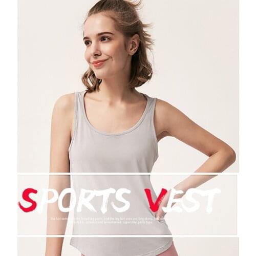 Women Ladies Running Yoga Vest Camisole Quick-drying Running Sports Vest Blouse Fitness Wear Clothes S M L