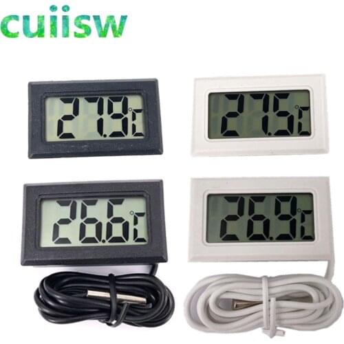 1pcs LCD Digital Thermometer for Freezer Temperature -50~110 degree Refrigerator Fridge Thermometer