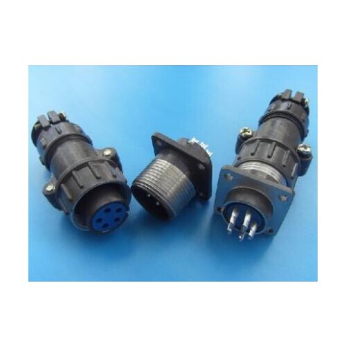 1pc P28 28mm Round Female Socket Male Plug In Aviation Connector