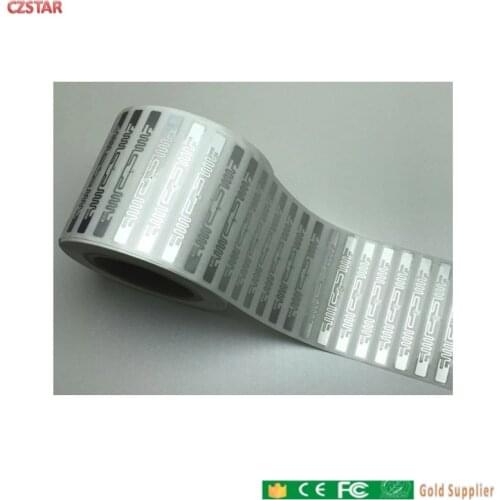 860-960MHz RFID UHF Alien 9740 RFID Clear Wet inlay alien h4 rfid tag label for asset management uhf rfid asset management tag