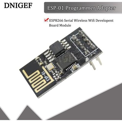 DNIGEF ESP-01S Programmer Adapter Upgraded version ESP8266 Serial Wireless Wifi Developent Board Module