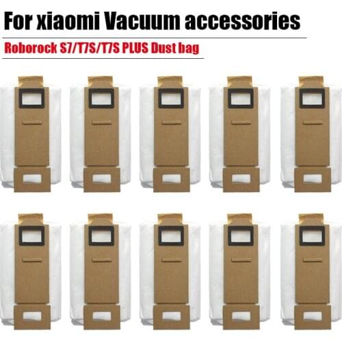 For Roborock S7 T7S Plus accessories dirty bags mop cleaning cloth dust bag replacement xiaomi robot vacuum cleaner parts xiomi