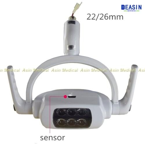ASIN LED Oral Light Induction Lamp with sensor Dental LED lamp Dental Operatory Lights for dental unit