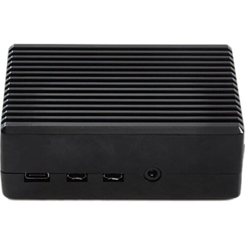 For Raspberry Pi 4 Model B Aluminum Alloy Case with Cooling Column Passive Cooling Case Compatible for Raspberry Pi 4