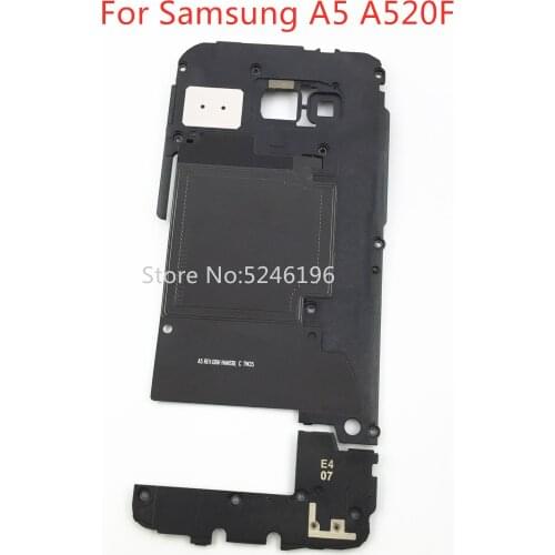 Three-piece Maintenance Fittings Set For Samsung Galaxy A5 A520F A520F/DS Wireless charging speaker antenna head Repair part