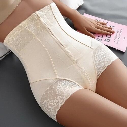 High Waist Women Trainer Body Zip Shaper Panties Tummy Control Slimming Shorts Butt Lifter Girdle Shapewear Slim Shapers Panty
