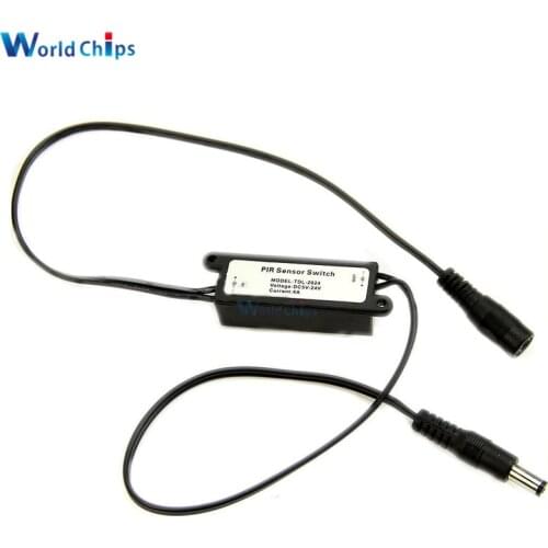 DC 5-24V MINI Aotomatic PIR Infrared Motion Sensor Detector Switch for LED Strip