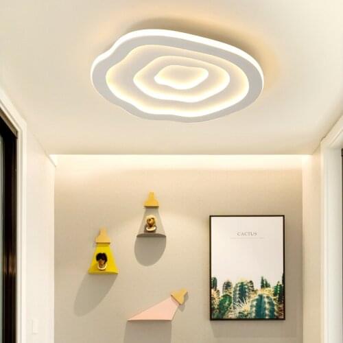 New Modern led Ceiling Lights For Living Room Bed room White Color plafon led home decor Ceiling Lamp lampara techo AC110V-240V