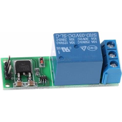DC 6-24V Flip-Flop Latch Relay Bistable Self-locking Low Pulse Trigger Module Integrated Circuits Dropship