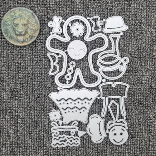 Cartoon lovers Embossing cutting dies mold scrapbook seal DIY manual mold home album production tool Educational Joy