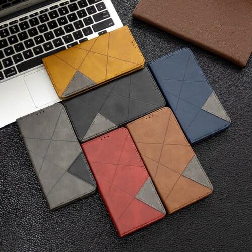 Luxury Splice For Xiaomi Note 8T CC9 Redmi 8 8A Note8 Note 10 Pro Case Magnetic Leather Flip Wallet Cover Mobile Cell Phone Bag