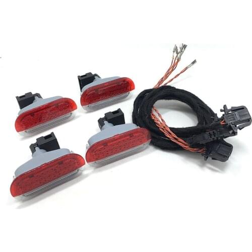 6Q0947411 Door Alarm Lamp Light Red WIth Lamp-socket Lamp holder For Beetle Golf Je.tta 6Q0 947 411 6Q0 947 411A 1J0 947 411E