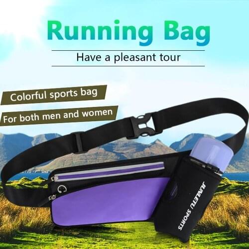 Unisex Reflective Running Waist Belt Pack for iPhone X/XS Max/XR Waistband Travel Money Belt for Workouts Cycling Running