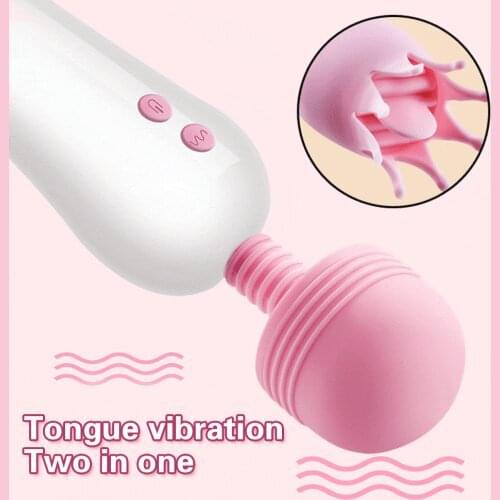Magic Wand Vibrators for women USB Charge Big AV Stick Female G Spot Massager Clitoris Stimulator Adult Sex 12-frequency