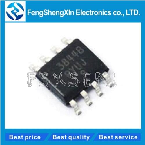 100pcs/lot UC3844BDR2G UC3844B 3844B UC3844 UC3844BD1R2G SOP-8 HIGH PERFORMANCE CURRENT MODE PWM CONTROLLER