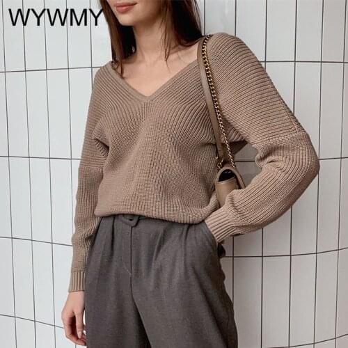 Женские свитера и кардиганы WYWMY China At AliExpress