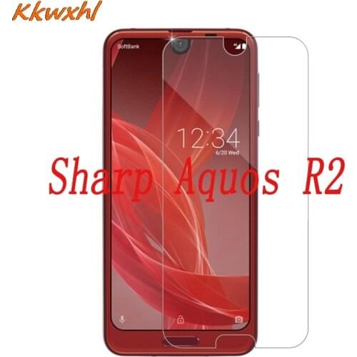 Kkwxhl Smartphone Tempered Glass for Sharp Aquos R2 9H Explosion-proof Protective Film Screen Protector cover phone