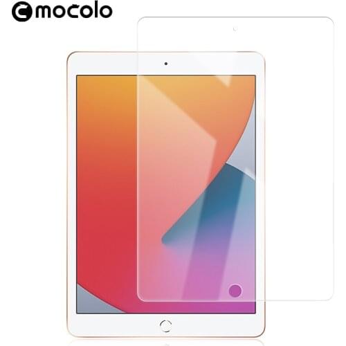 Mocolo for iPad 7th 8th 10.2 inches 2020 2019 Screen Protector 9H Full Glued Tempered Glass for iPad 5th 6th 9.7 inches