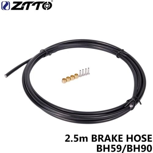 ZTTO BH90 BH59 2.5M Hydraulic Disc Brake Hose Connector Insert and Olive Set Bicycle Parts for 610 315 SLX XT MTB Bik