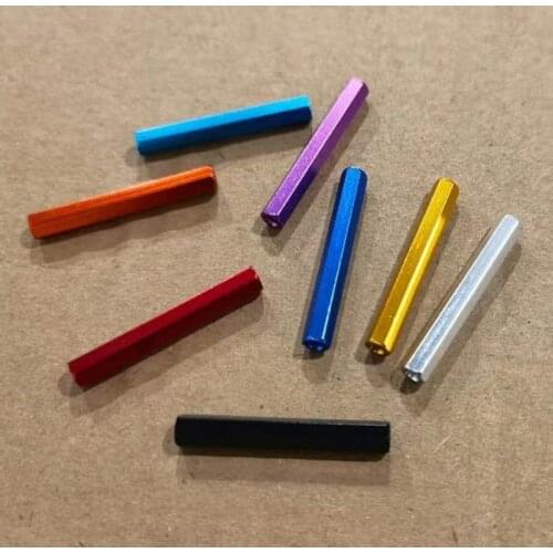10pcs aluminum hex standoff m2 M2.5 m3 Aluminum Hex Standoff Spacer For RC Parts