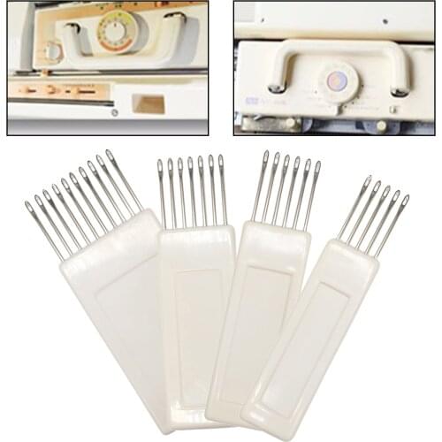 4Pcs Knitting Machine Transfer Comb 5/6/7/10 Needles for Brother KH-860 868 850 871 881 940 970 Sewing Tool