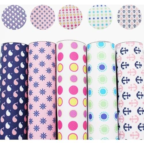5 Colors 53.1"x 35.4" Faux PU ​Leather Sheets for Earrings Bows Making, Synthetic Vinyl Fabric for DIY Making Hair Bows Earrings