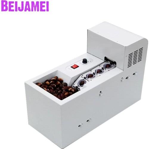 BEIJAMEI High efficiency Chinese chestnut shell cutting opener Commercial nuts mouth opening machine price