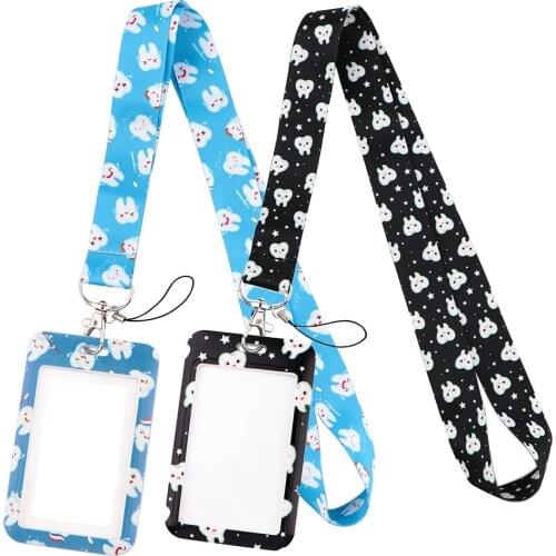 DZ2249 Medical Nurse Lanyard For Keychain ID Card Cover Pass Dentist Mobile Phone USB Badge Holder Key Neck Straps Accessories