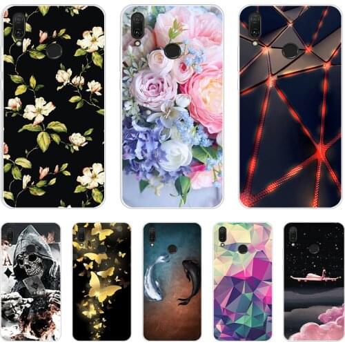 TPU Back Cover for Huawei Y9 2019 Case 6.5 inch Soft Silicone Cover for Huawei Y9 Prime 2019 Phone Case Protective Shell Bumper