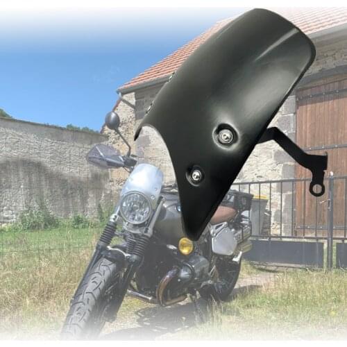 For BMW R Nine T RNineT R9T Scrambler 2014 2015 2016 2017 2018 2019 2020 Windshield Windscreen Headlight Fairing Deflector