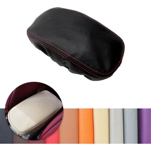 For Toyota Corolla 2007 2008 2009 2010 2011 2012 2013 Car Interior Center Console Armrest Box Pad Cover Microfiber Leather Decor