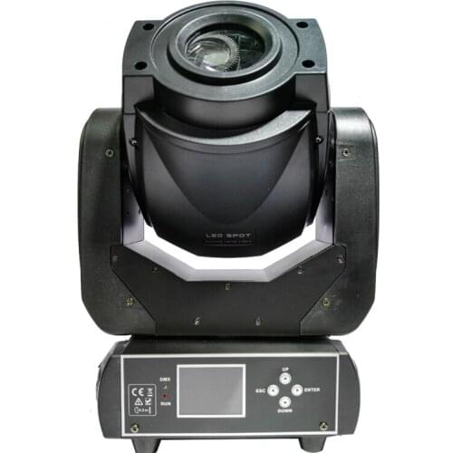 Best selling dmx professional stage light 90W double gobo wheels led moving head spot dj light mini led project disco lighting