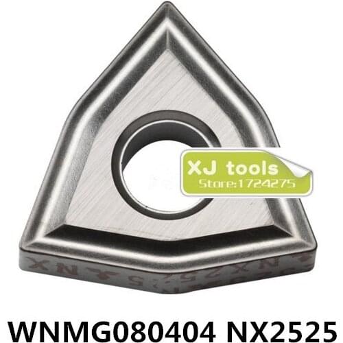 Free shipping 10pcs WNMG080404 NX2525/WNMG080408 NX2525 ceramic inserts for MWLNR/WWLNR,Turning Blades, Matel Ceramic Tips