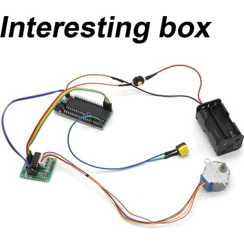 28byj48 stepping motor drive package No.1 steam education diy control motor forward and reverse circuit