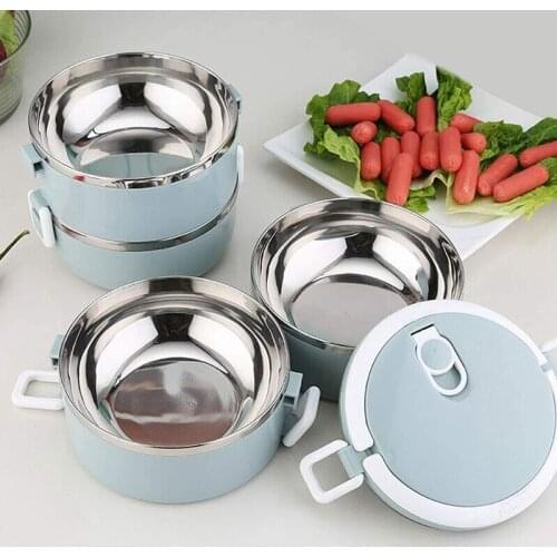 New 3 Layer Lunch Box Thermal Airtight Lunch Boxes Bento Lunch Box Thermal Leak Proof Thermal Containers Picnic Trips