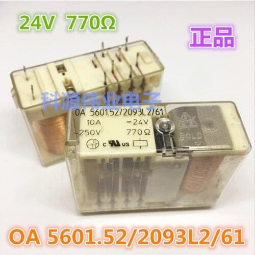OA 5601.52/2093L2/61 Relay 24VDC 770 10PIN