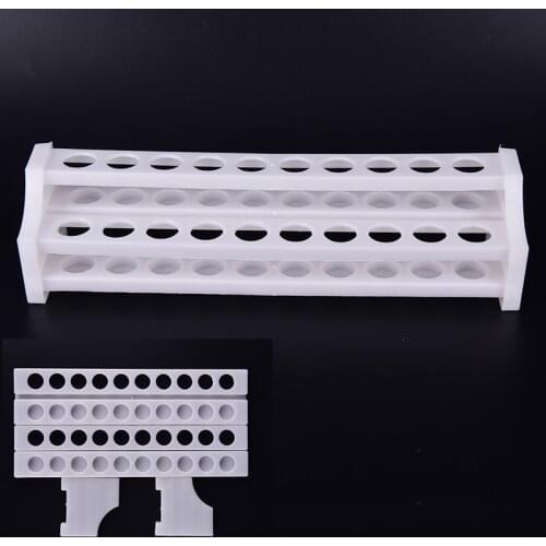 20 Holes Plastic Test Tube Rack Centrifuge Tubes Stand Laboratory Supplies Test Tube Stand Shelf For School Lab